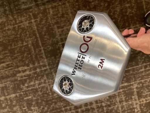 【中古】 オデッセイ WHITE HOT OG #2M 34インチ パター PT スチール (フレックスその他) メンズ 男性用 右利き 右用 Cランク ゴルフクラブ