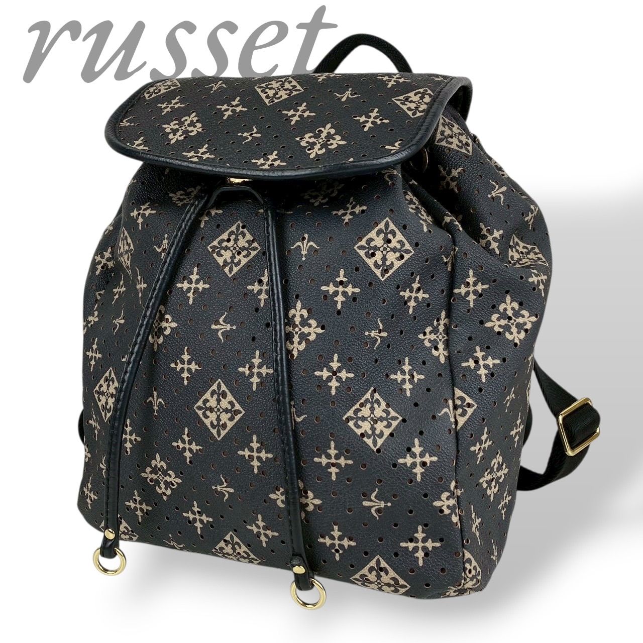 B4069】【極美品】russet ラシット リュック バックパック レザー 