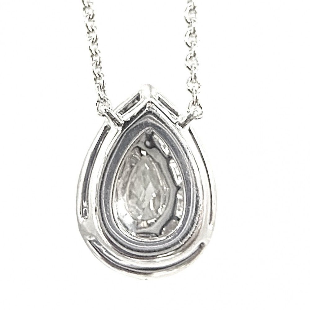 グラフ ネックレス レディース ペアシェイプ ペンダント ジュエリー