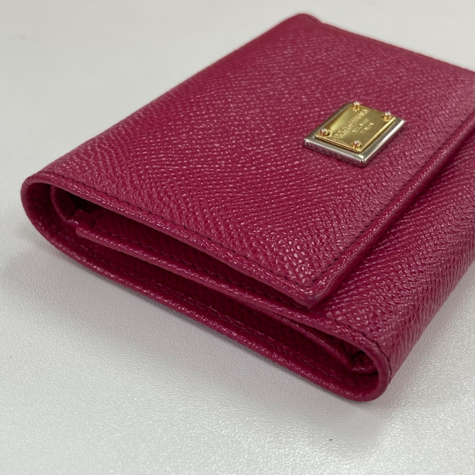 ブラックフライデー げ DOLCE GABBANA ドルチェアンドガッバーナ ドルガバ コンチネンタル レザー ウォレット 財布