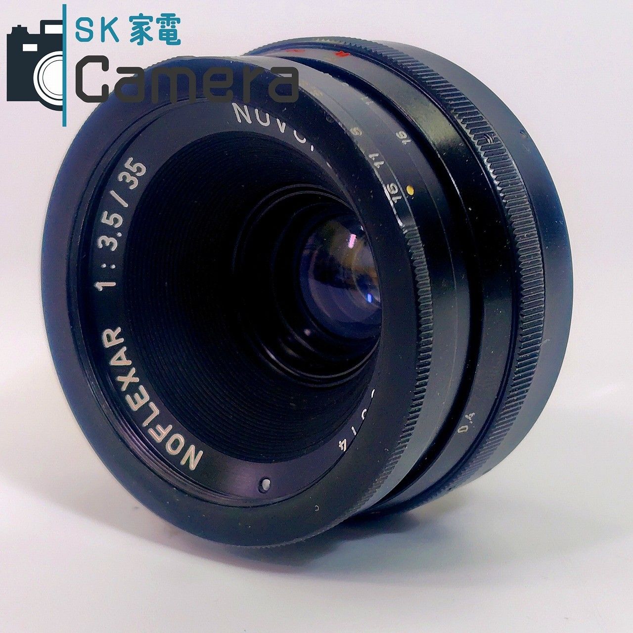 NOVOFLEX NOFLEXAR 35mm F3.5 M42 フィルター キャップ付 ノボフレックス ノフレクサー