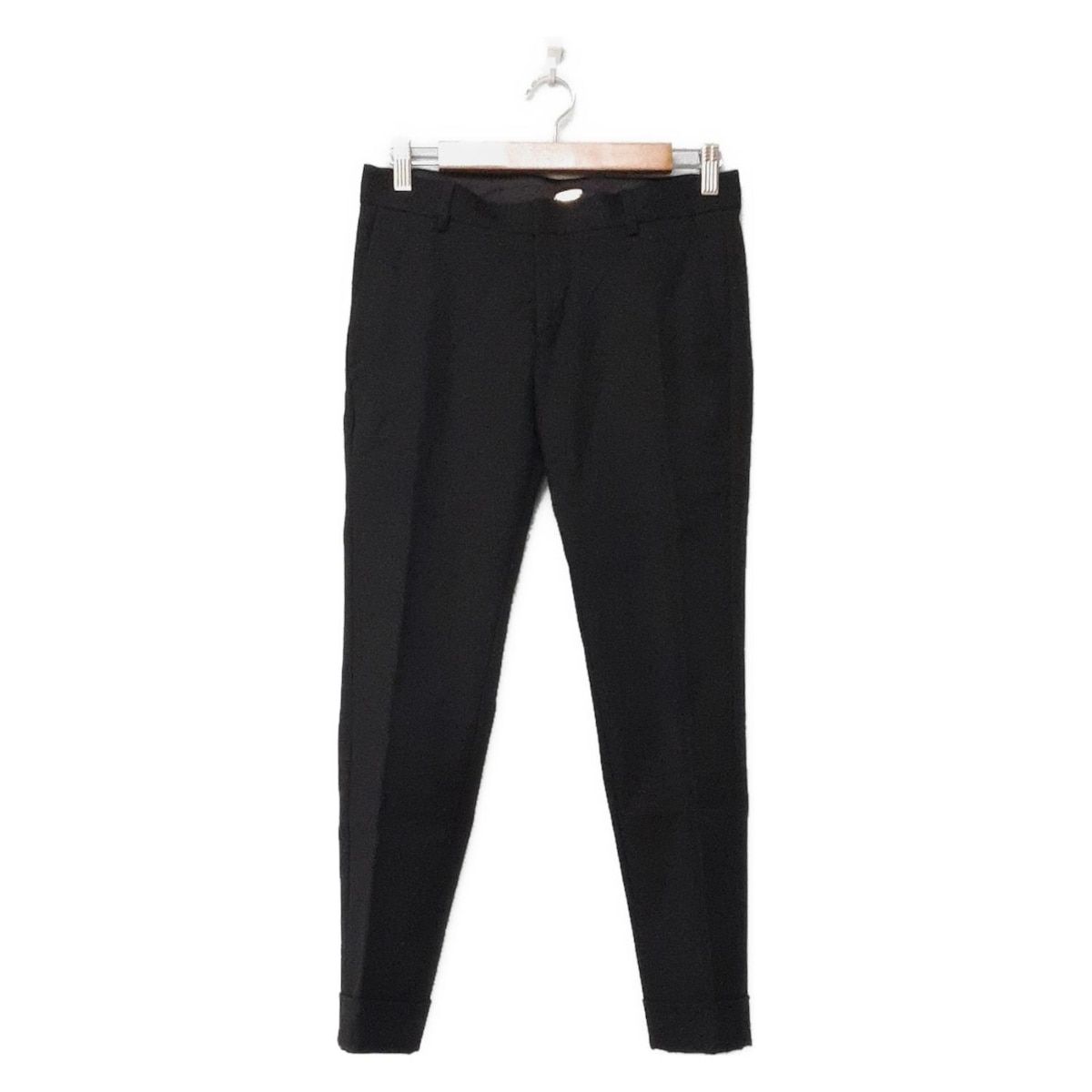 MUSE de DEUXIEME CLASSE ミューズデドゥーズィエムクラス パンツ サイズ34 S レディース - 黒 フルレングス