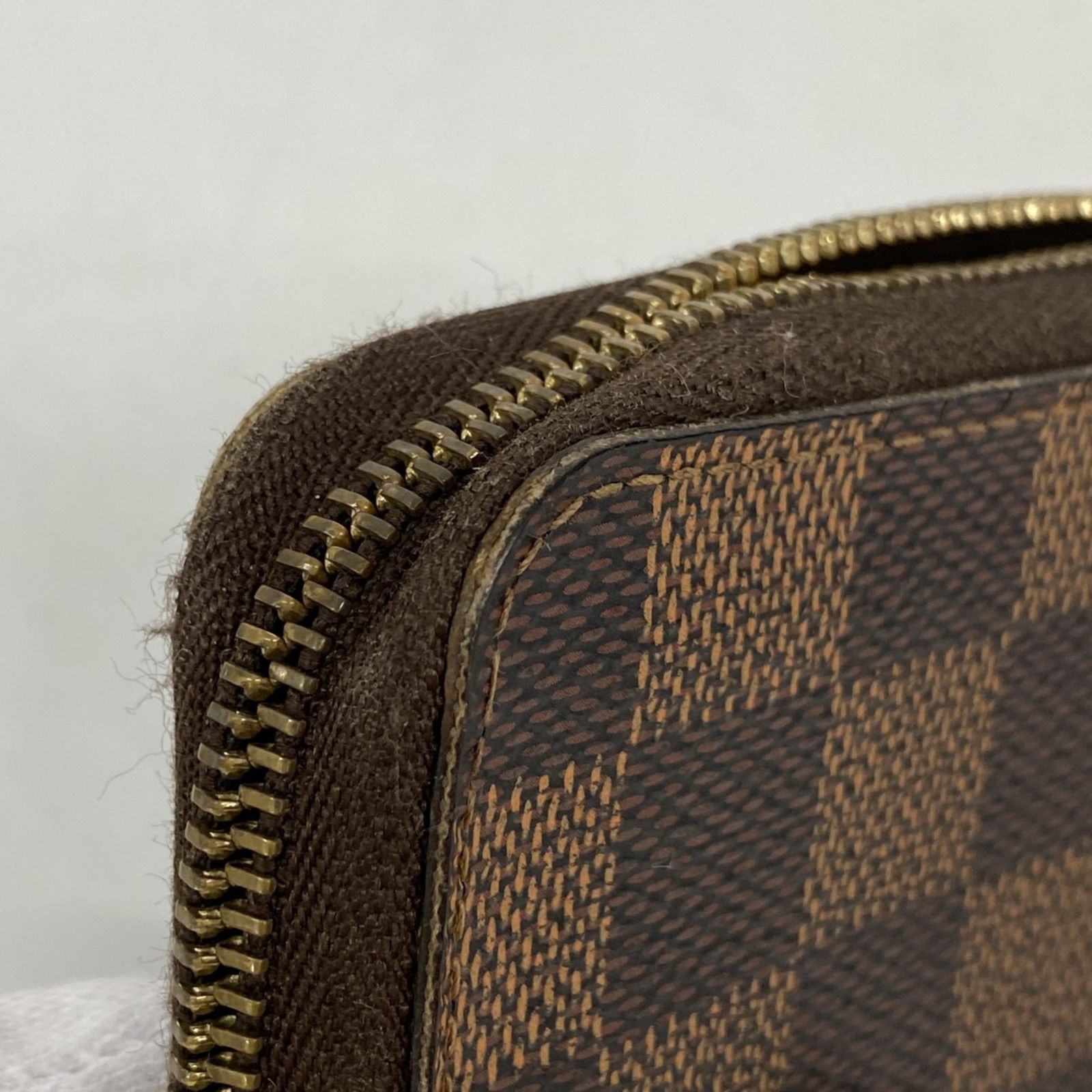  ルイ ヴィトン Louis Vuitton 財布 コインケース ダミエ ジッピーコイン パース N 63070 エベヌ コインケース 小銭入れ 小物