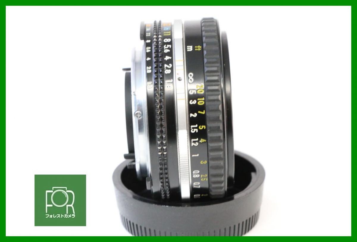 点検済 上品 ニコン Nikon AI-S Nikkor 50mm F1.8 爪なし 14915