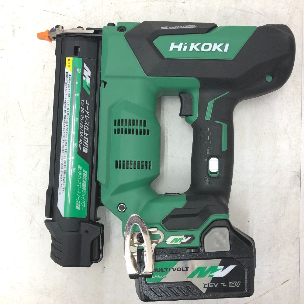 HiKOKI マルチボルト36V 2.5Ah コードレス仕上釘打機 フィニッシュネイラ ケース 充電器 バッテリ1個セット NT3640DA XPZ