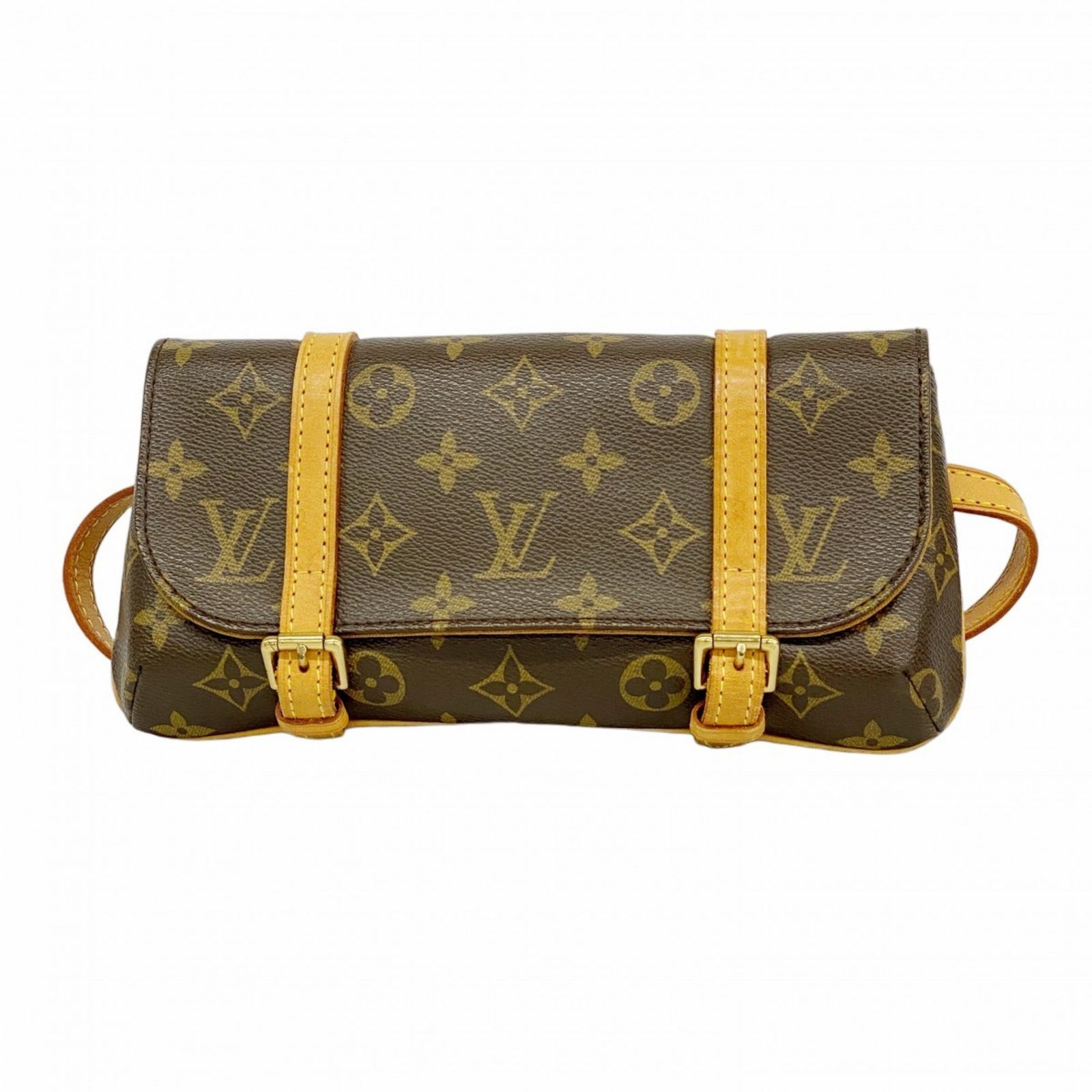 ルイ ヴィトン Louis Vuitton ルイ ヴィトン ウエストバッグ モノグラム ポシェットマレル M51159 ブラウンレディース