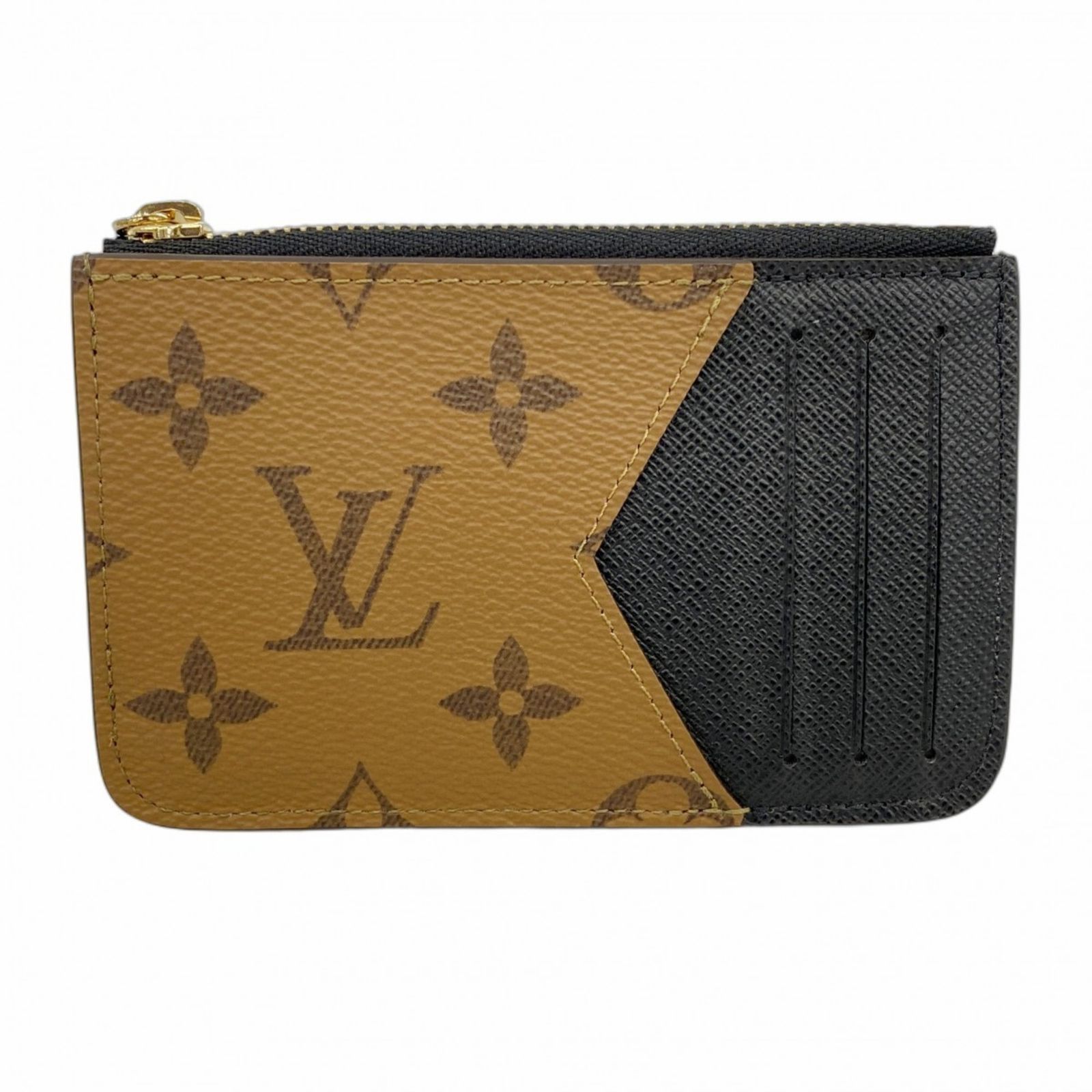 ルイ ヴィトン Louis Vuitton ルイ ヴィトン 財布 コインケース モノグラム リバース ポルトカルトロミー M81912 ブラウンレディース