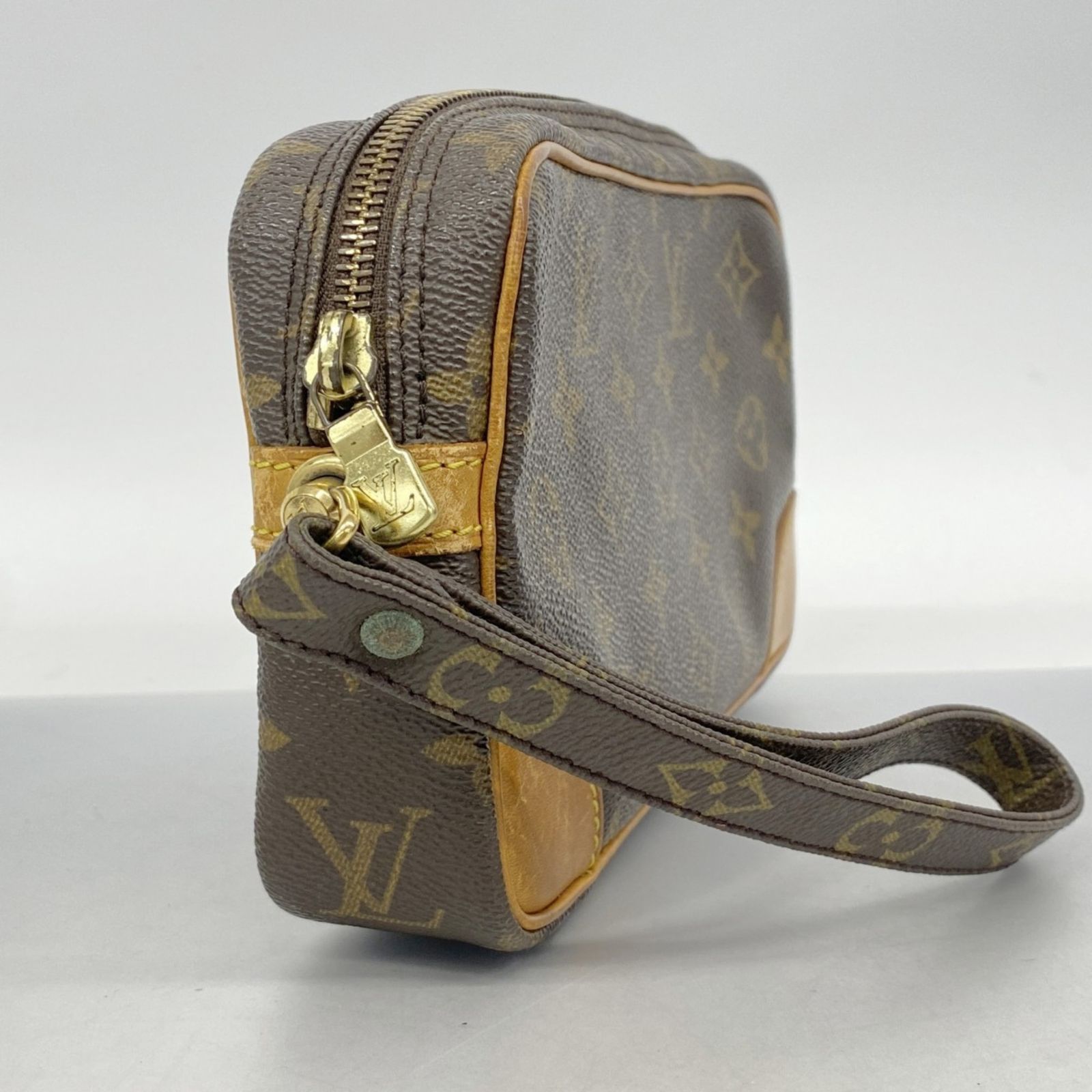 ルイ ヴィトン Louis Vuitton ルイ ヴィトン クラッチバッグ モノグラム マルリードラゴンヌPM M51827 ブラウンレディース