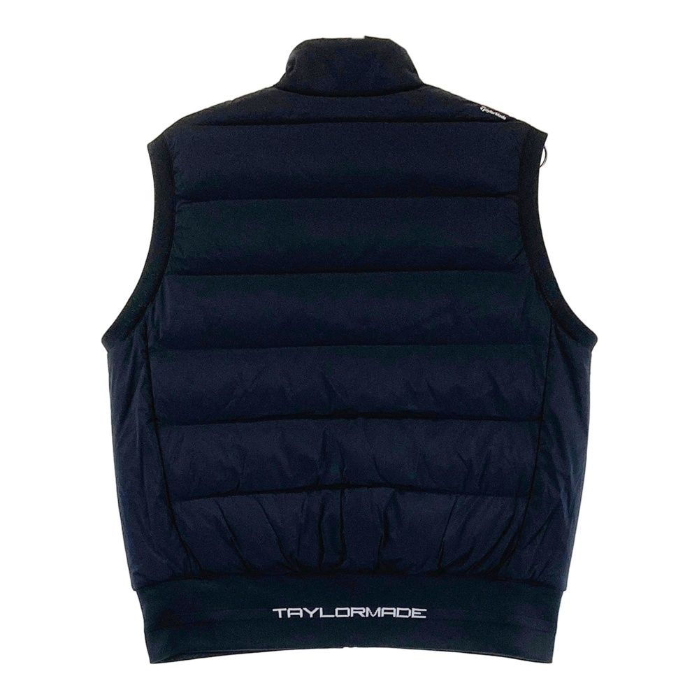 サイズ M TAYLOR MADE テーラーメイド モデル 中綿ジップベスト ブラック系 ゴルフウェア レディース ストスト