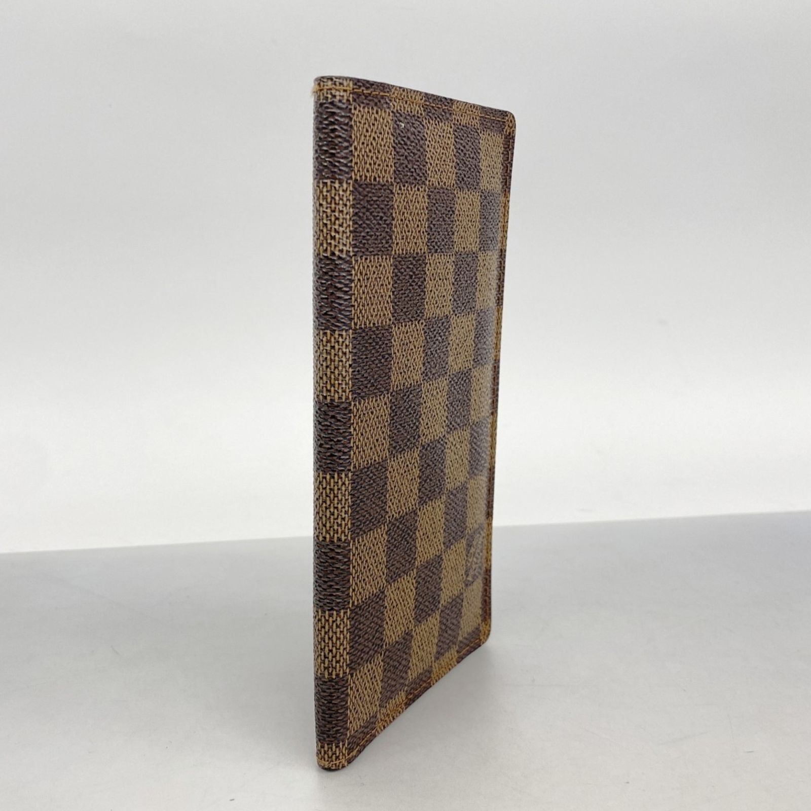 ルイ ヴィトン Louis Vuitton 手帳カバー ダミエ アジェンダポッシュ R 20703 エベヌメンズ レディース