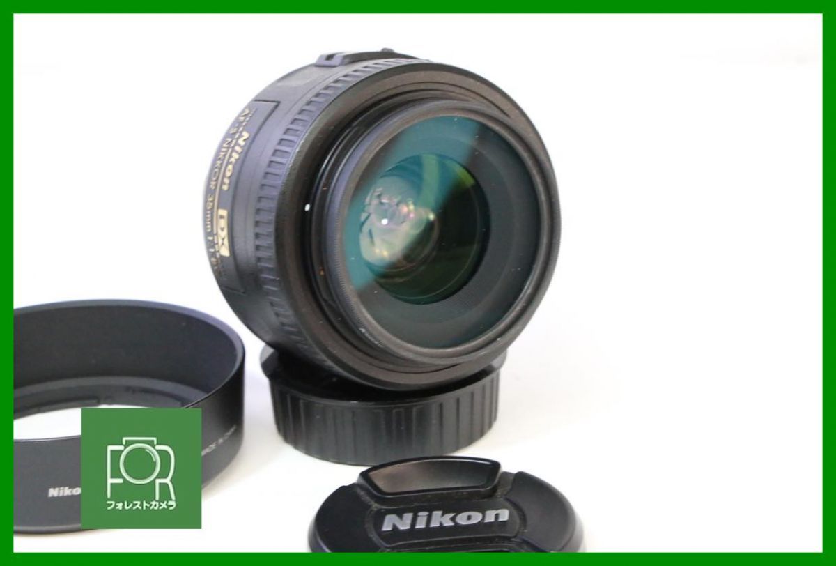 点検済 上品 ニコン Nikon AF-S Nikkor 35mm F1.8 G 14250