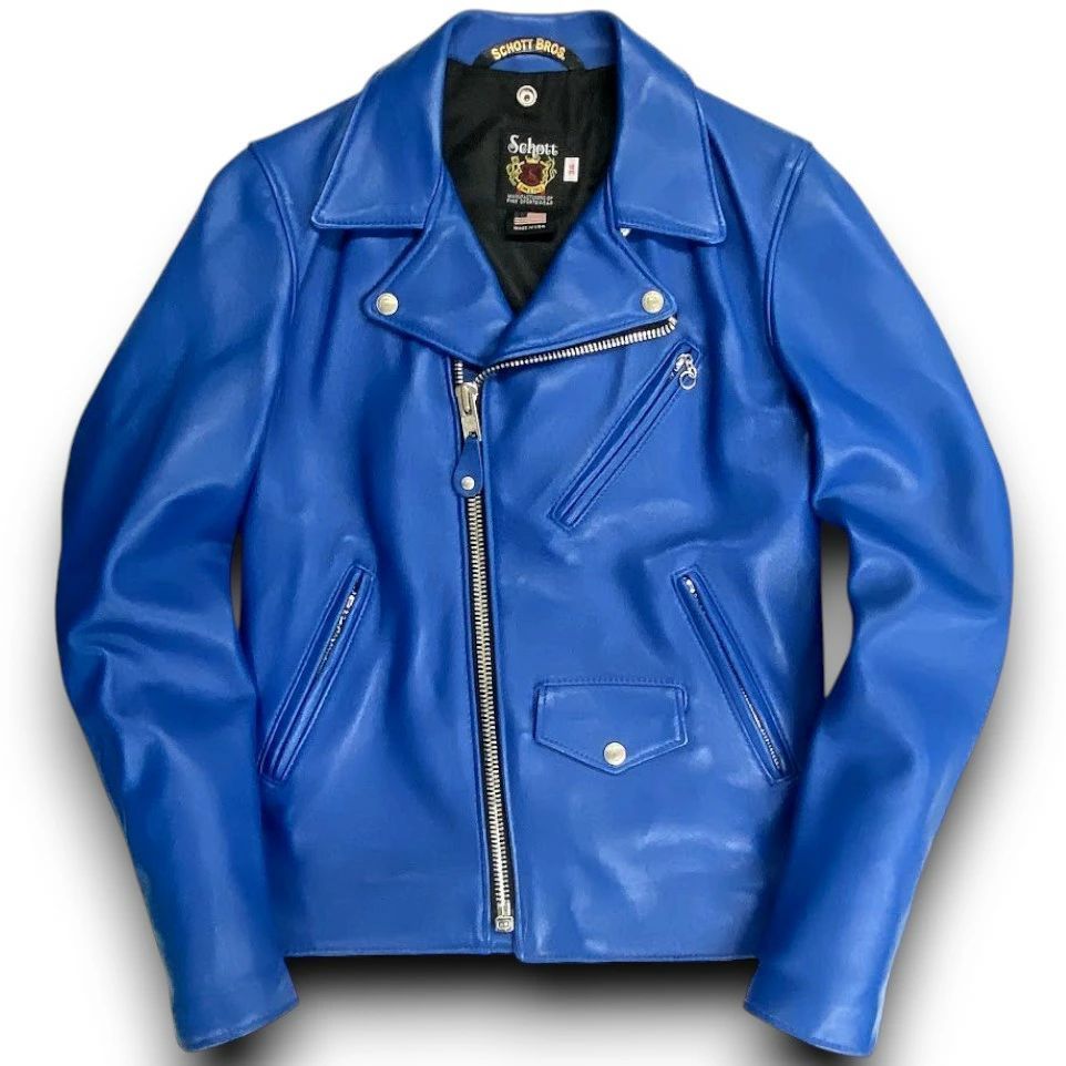 Schott レザー ダブルライダース USA製 本革 - アメリカ製 Schott 618