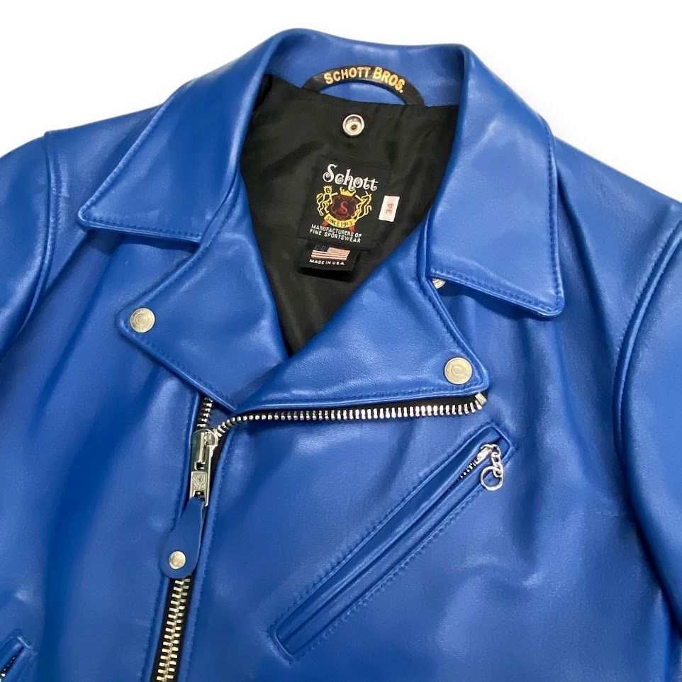 Schottショット618 レザーダブルライダース サイズ40 USA製 Schott
