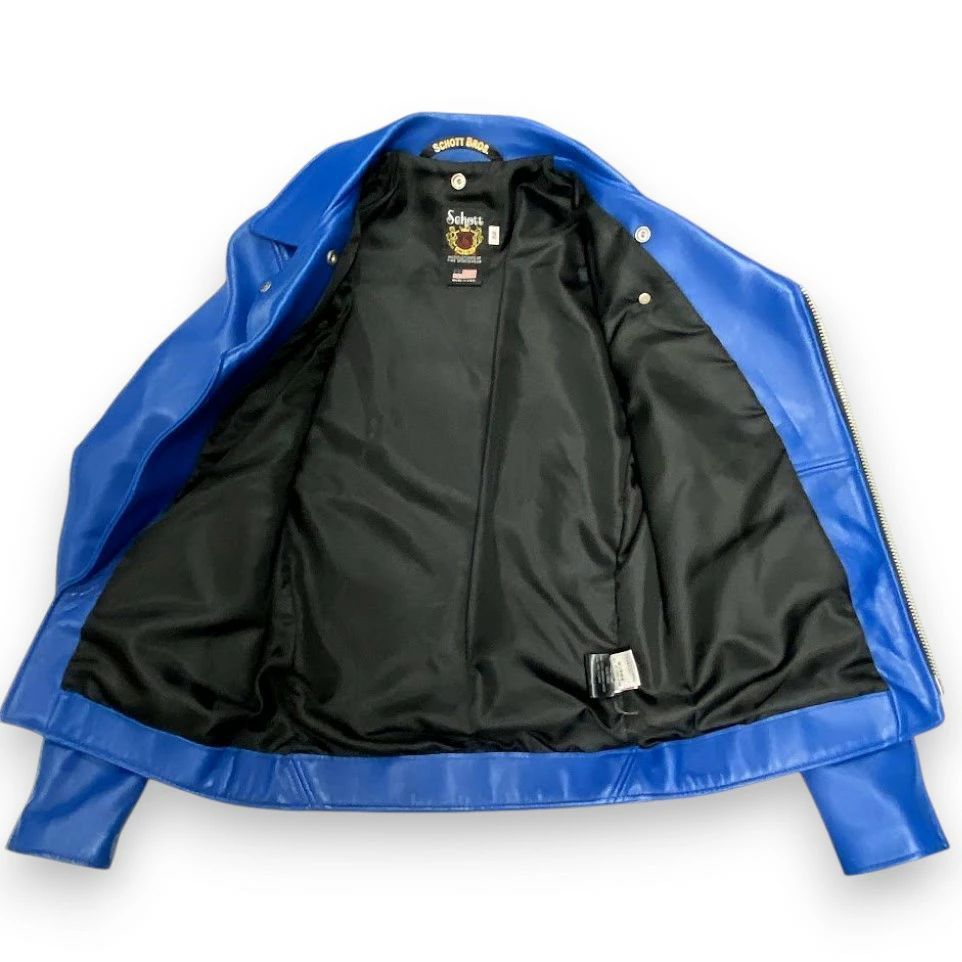 Schott N.Y.C. ショット USA製 228US 7525 本革 羊革 ラムレザー