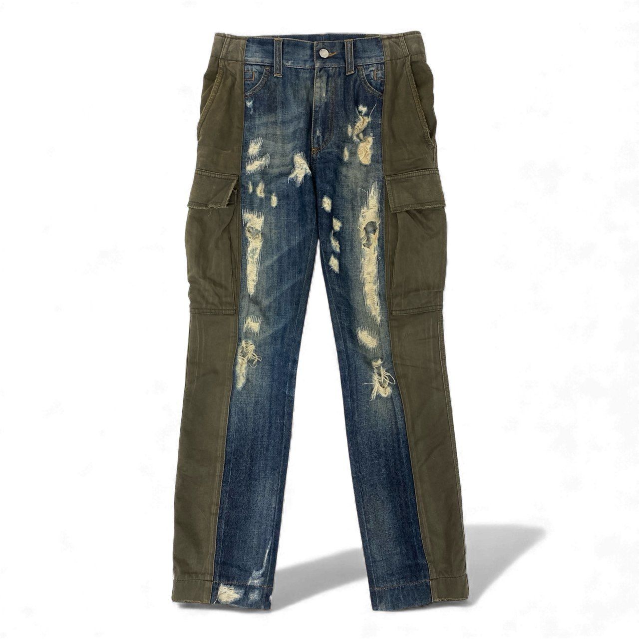 66k11 DOLCE&GABBANA ドルチェ＆ガッバーナ クラッシュ加工 ドッキング