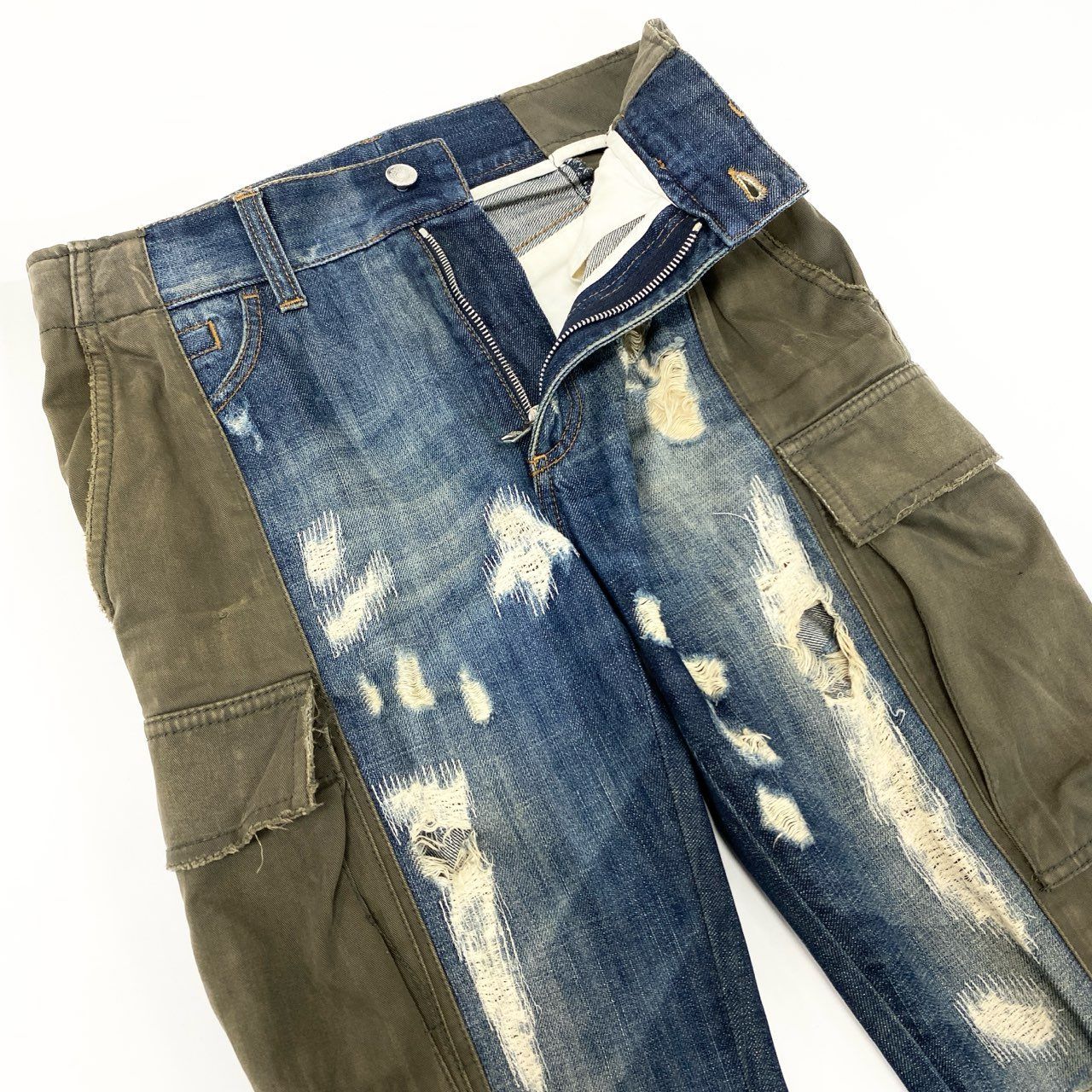 66k11 DOLCE&GABBANA ドルチェ＆ガッバーナ クラッシュ加工 ドッキング