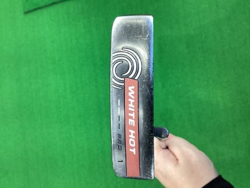 オデッセイ WHITE HOT PRO 1 33インチ パター PT スチール フレックスその他 メンズ 男性用 右利き 右用 Cランク ゴルフクラブ