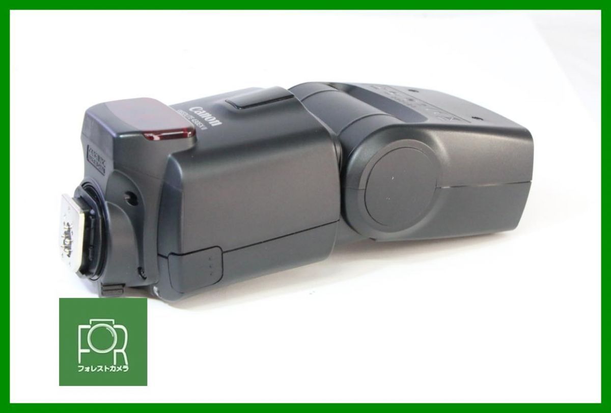 点検済 上品 到着後即使える Canon 430 EX II 単三電池対応 電池 き AAA49