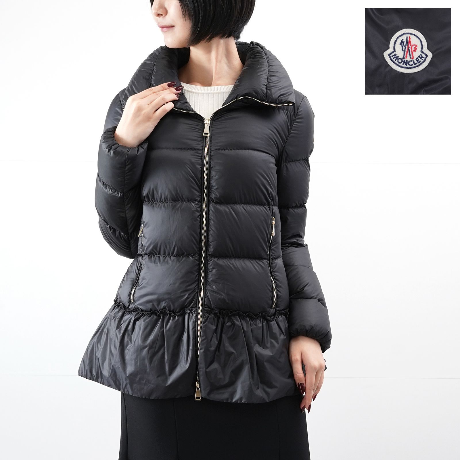 MONCLER モンクレール ANET ダウンジャケット ブラック - メルカリ