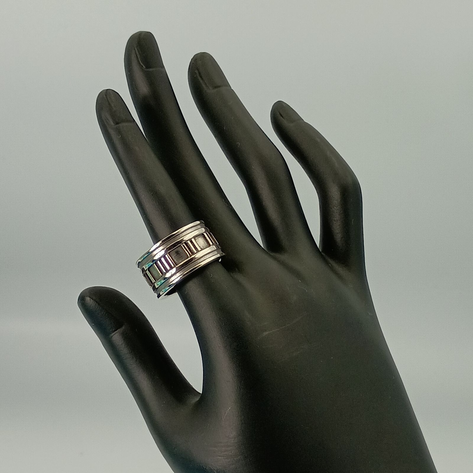 TIFFANY&Co. ティファニー 15号 アトラスリング ワイド 指輪 シルバー