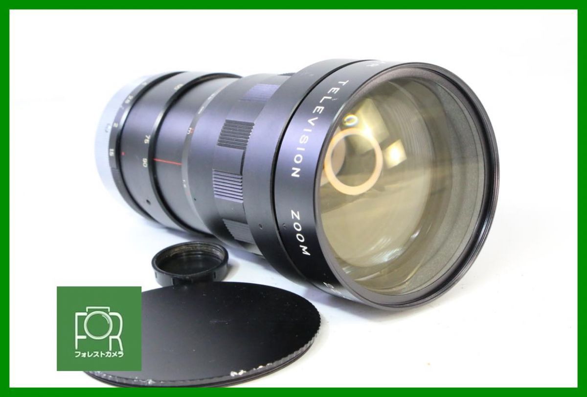 同梱 点検済 光学 上 SUN-COSMICAR TELEVISION ZOOM 22.5-90mm F1.5 Cマウント 15213