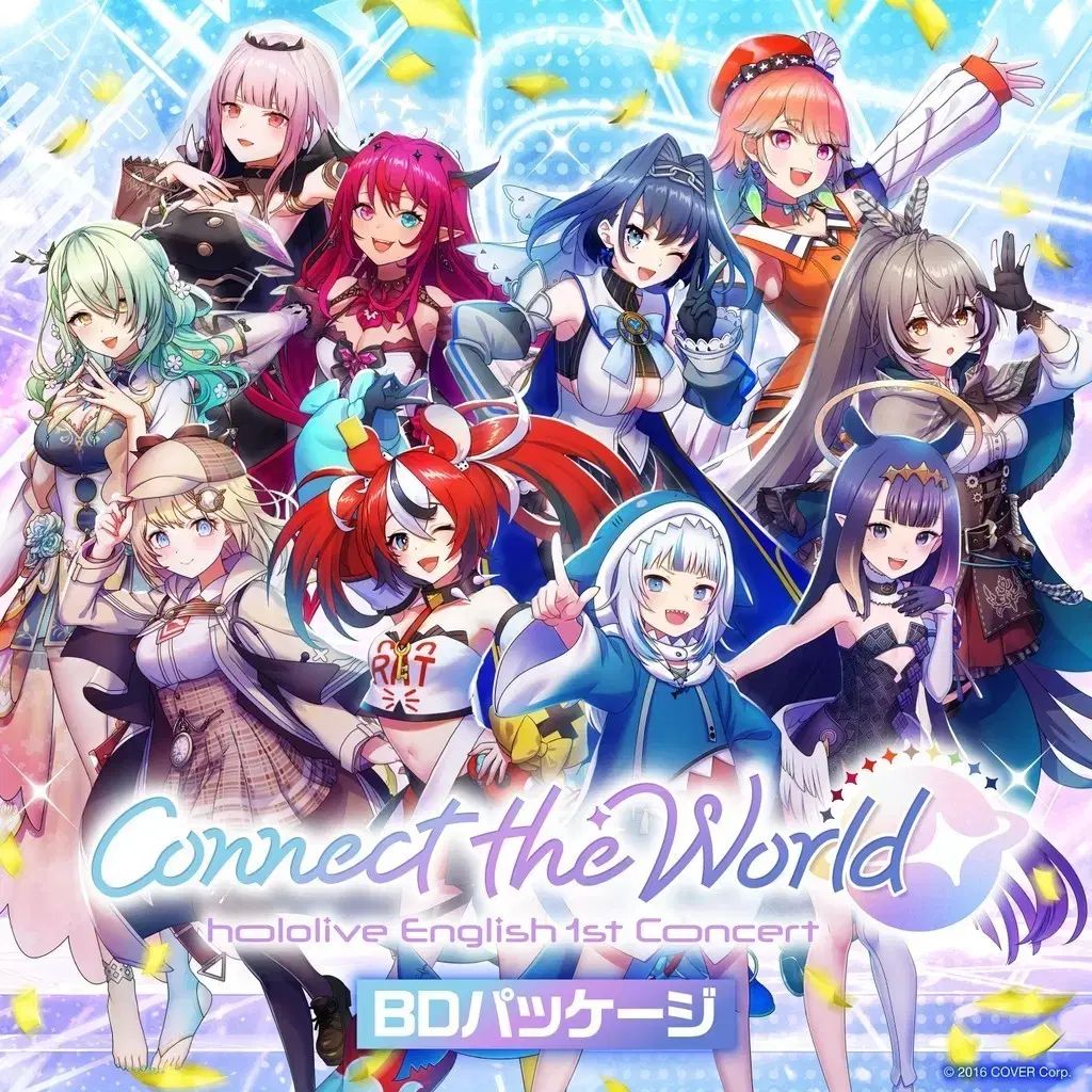 hololive ホロライブ en Connect the World BD パッケージ