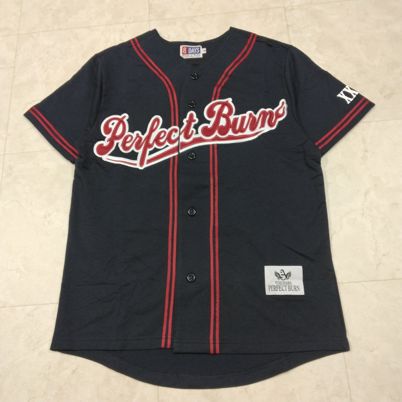 THE ALFEE ベースボールシャツ 2009年野外ライブ Perfect Burn 8DAYS M