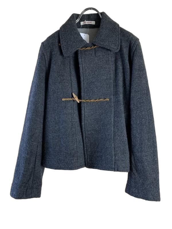 45R フォーティファイブ・アール ウール ダッフル コート グレー 1