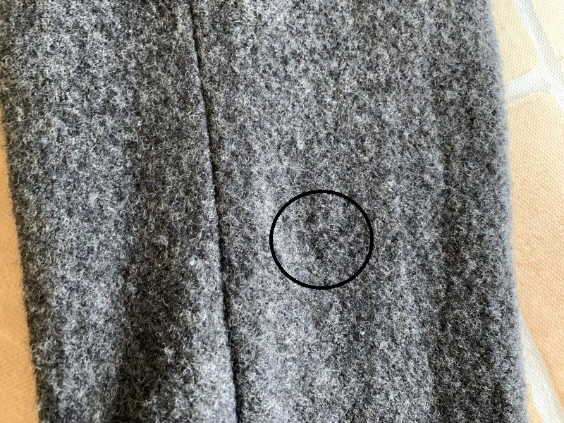 45R フォーティファイブ・アール ウール ダッフル コート グレー 1