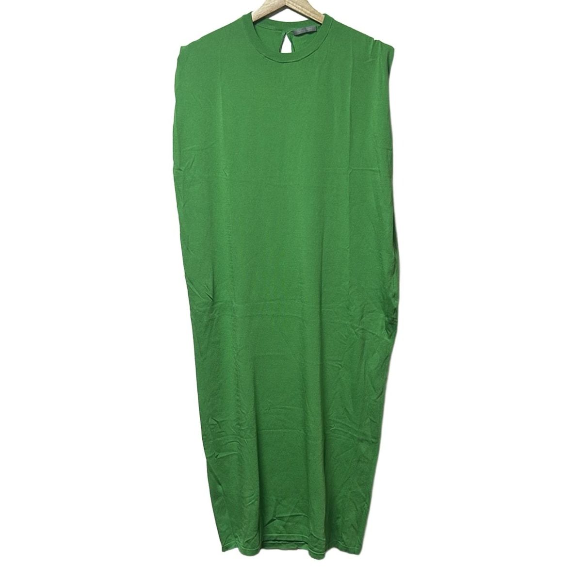 theory luxe セオリーリュクス ワンピース サイズ38 M レディース - ライトグリーン ノースリーブ ロング