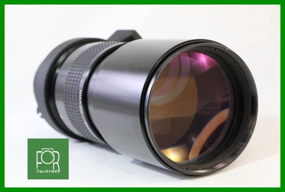 同梱 点検済 光学 上 ニコン Nikon NIKKOR 300mm F4.5 前後キャップ付き 2048