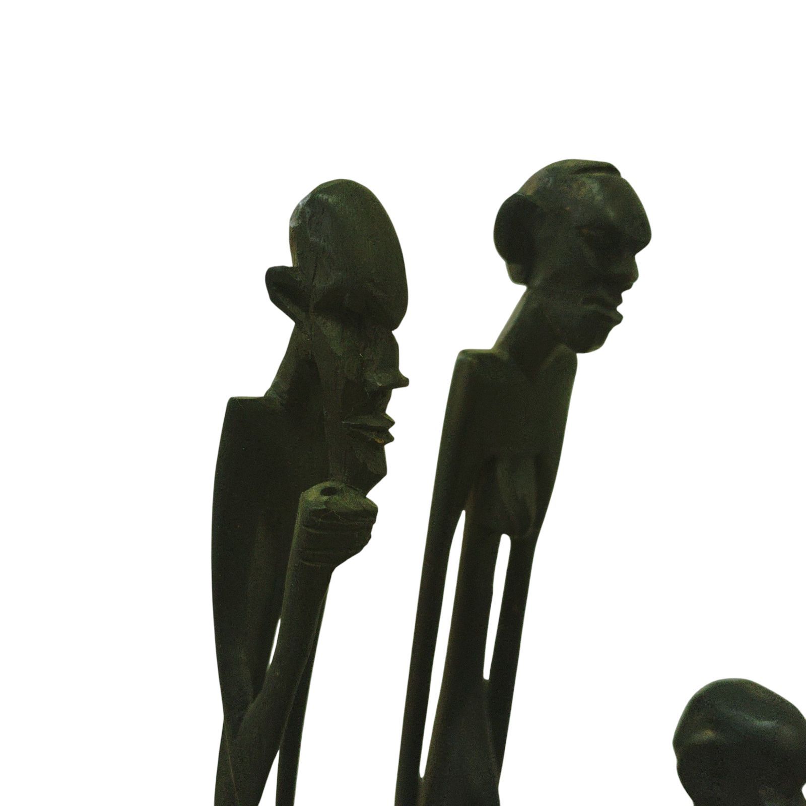 X11102 マコンデ彫刻 マコンデ族 黒檀（コクタン）製 マコンデ族