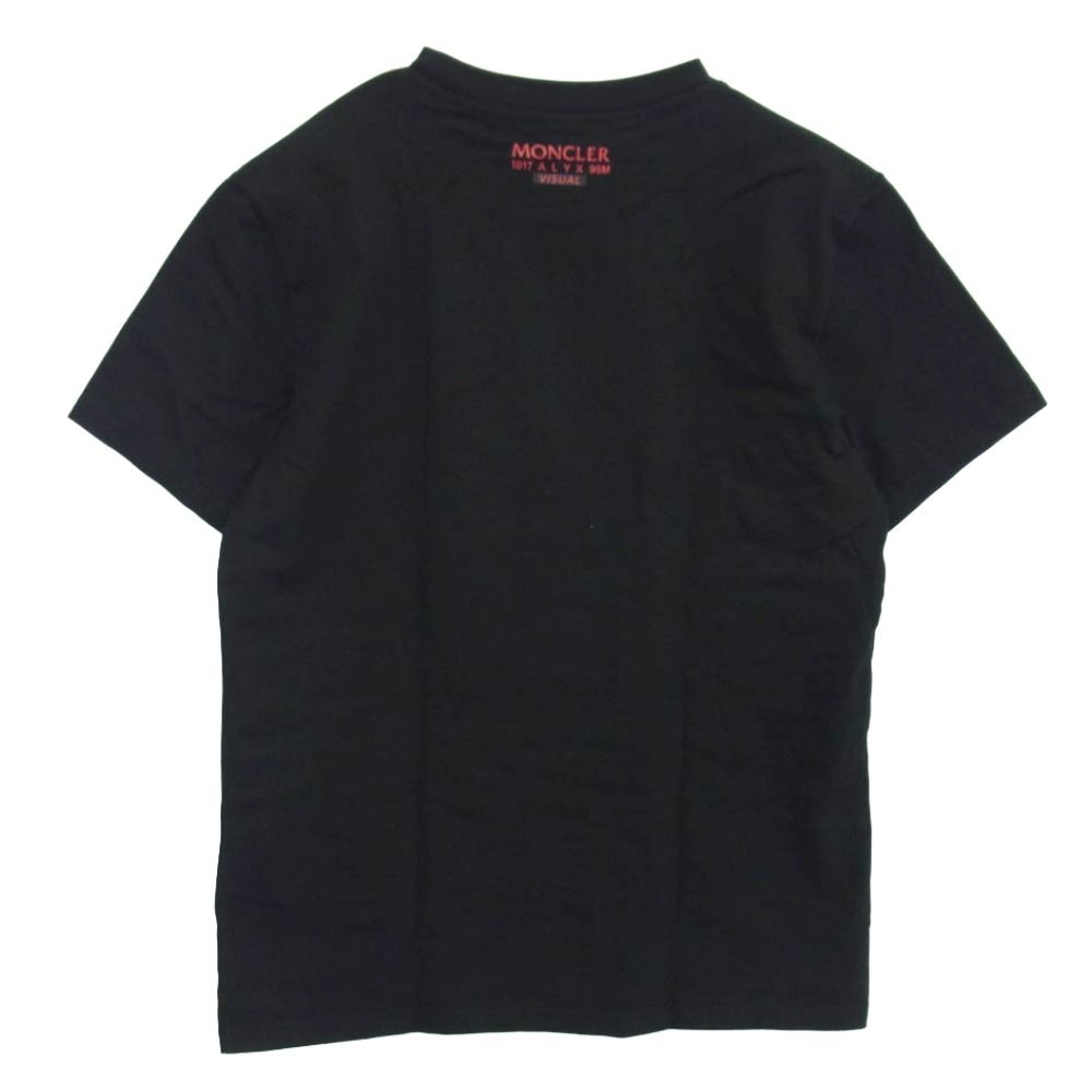 MONCLER モンクレール × 1017 ALYX 9 SM アリクス MAGLIA T-SHIRT マリア 半袖 Tシャツ ブラック系 S 上