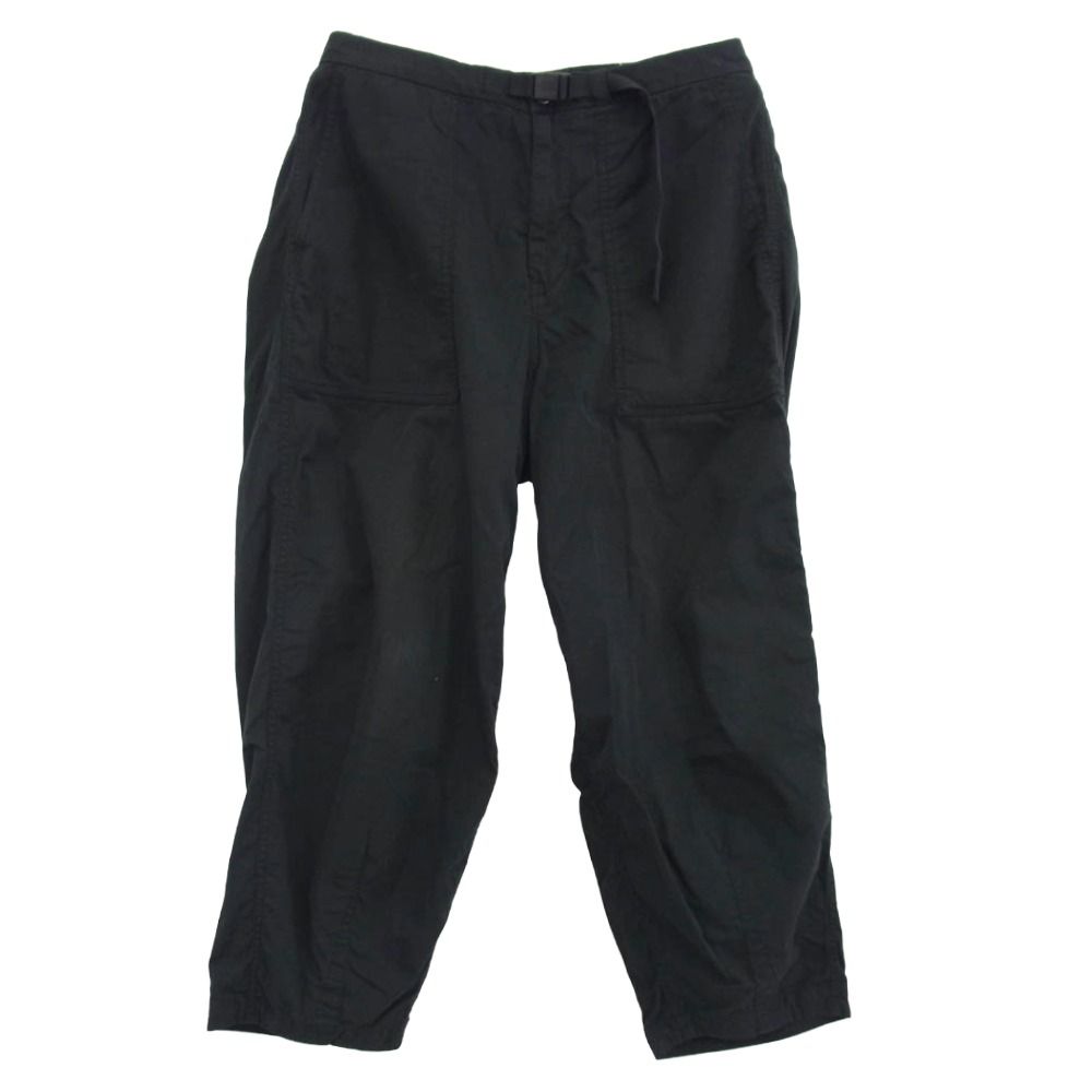 THE NORTH FACE ノースフェイス NT5064N PURPLE LABEL Ripstop Wide Cropped Pants パープルレーベル リップストップ ワイド クロップド パンツ ブラック系 32