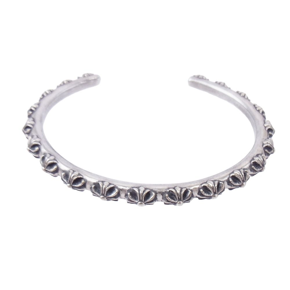 CHROME HEARTS クロムハーツ 原本無 青山店 レシート付属 CROSSBAND クロスバンド バングル シルバー系