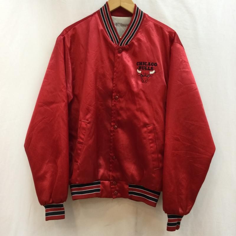 古着 NBA CHICAGO BULLS シカゴ ブルズ スタジャン メンズ - ISItems