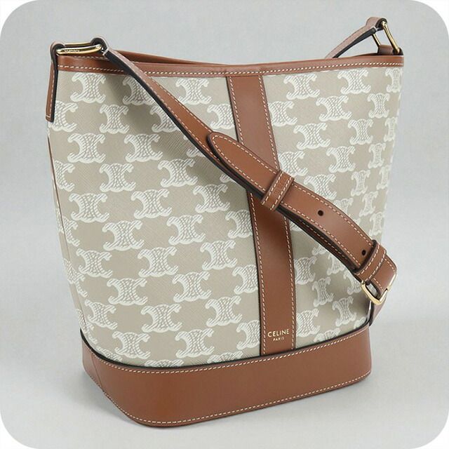 セリーヌ CELINE バッグ レディース 191442CAS トリオンフキャンバス スモール バケット