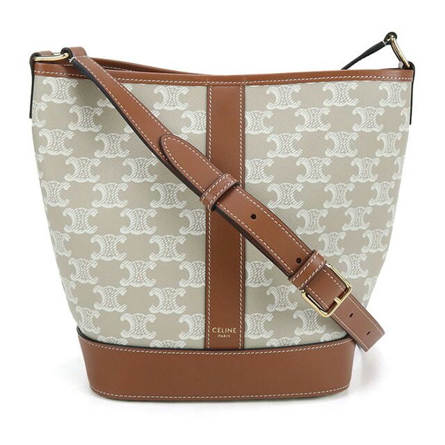 セリーヌ CELINE バッグ レディース 191442CAS トリオンフキャンバス スモール バケット