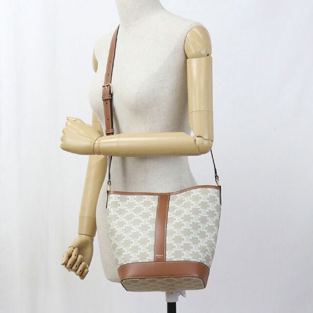  セリーヌ CELINE バッグ レディース トリオンフキャンバス スモール バケット その他 バッグ