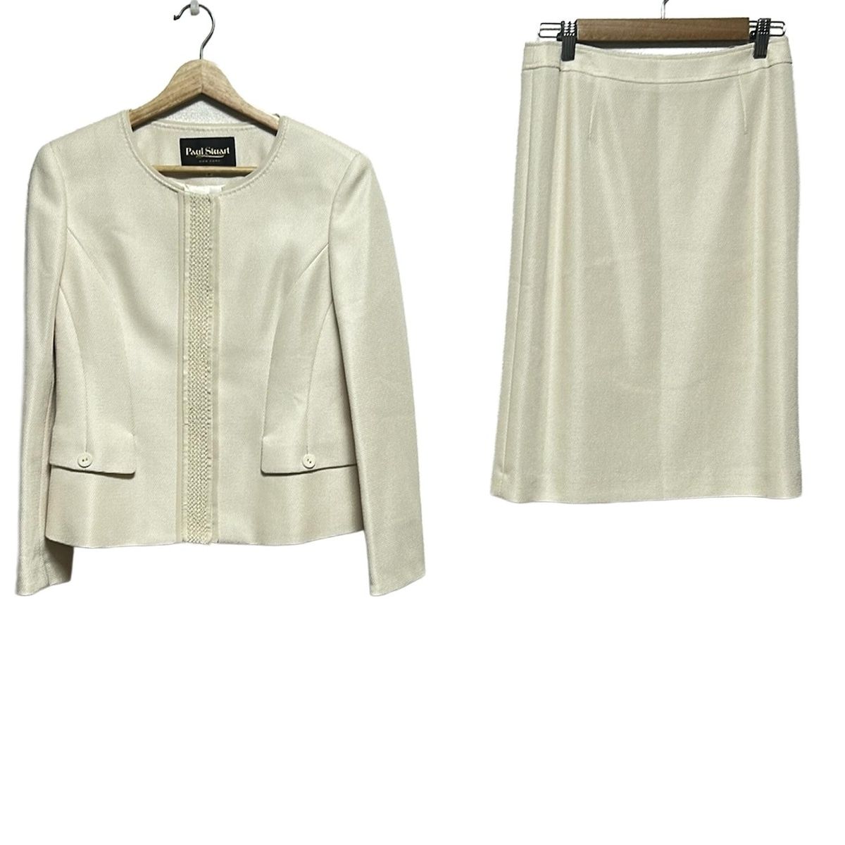 PaulStuart ポールスチュアート スカートスーツ レディース - ベージュ