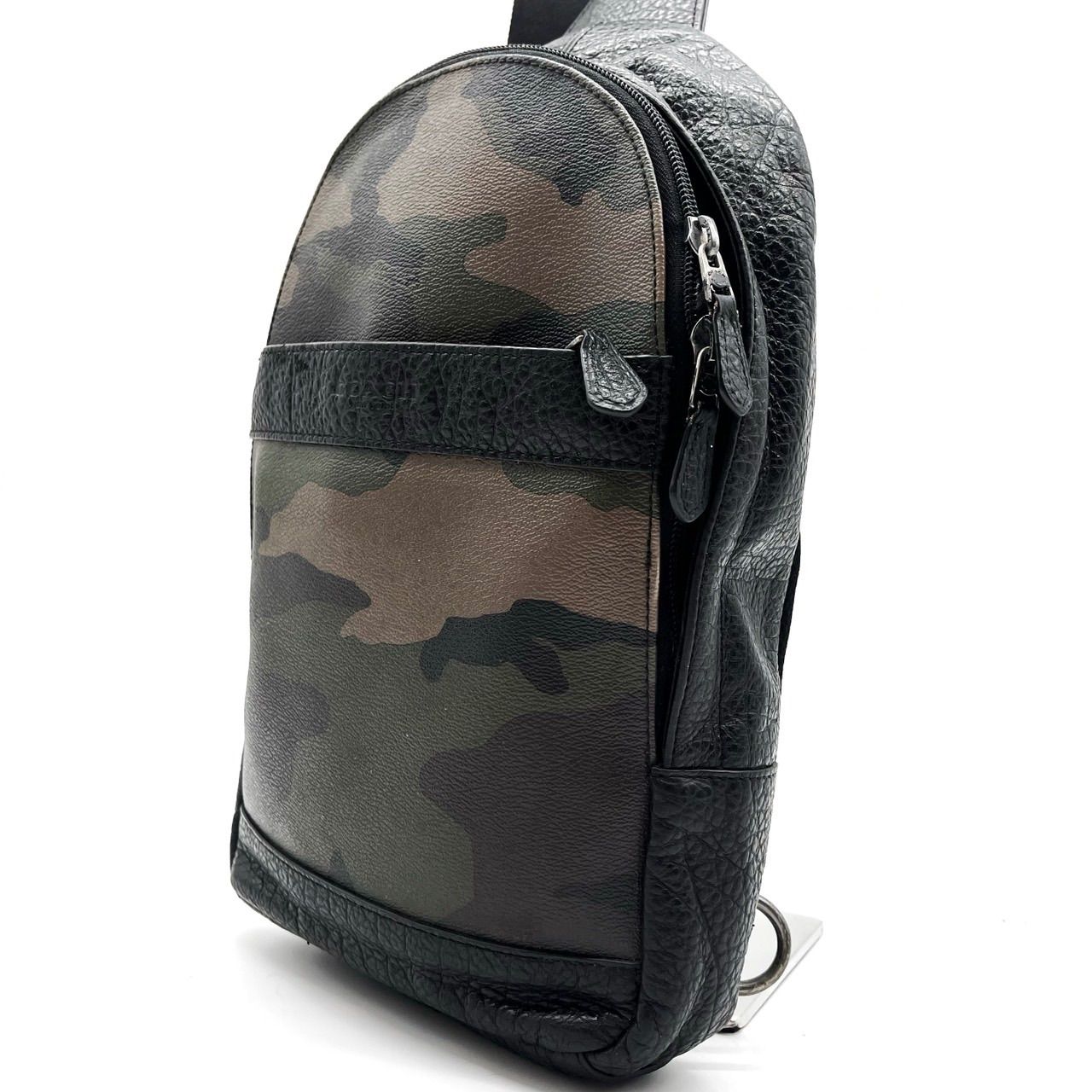 ボディバッグ COACH コーチ レザー ウエストポーチ グラハム 良品 