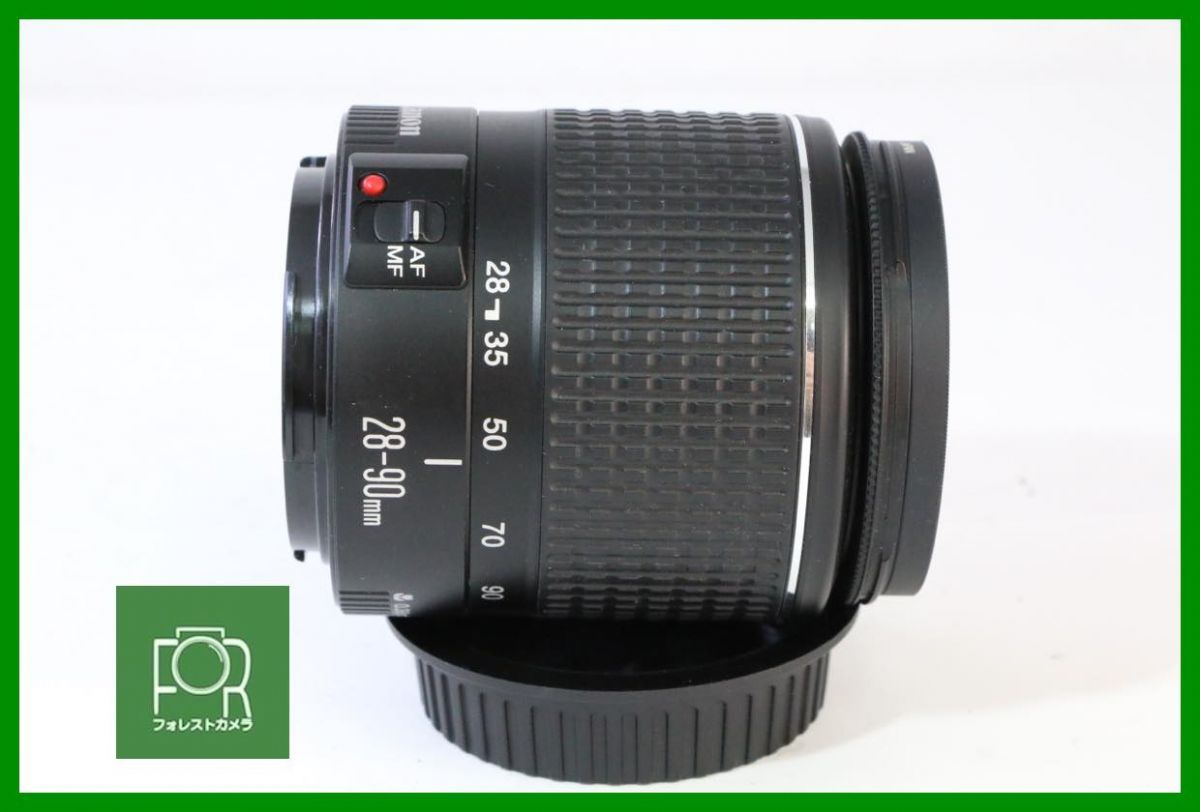 点検済 上品 キヤノン Canon EF 28-90mm4-5.6 USM 前後キャップ フード付き 8806