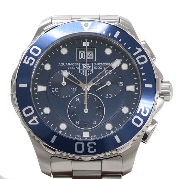 タグホイヤー アクアレーサークロノ 44mm CAN1011 メンズ 腕時計【A  