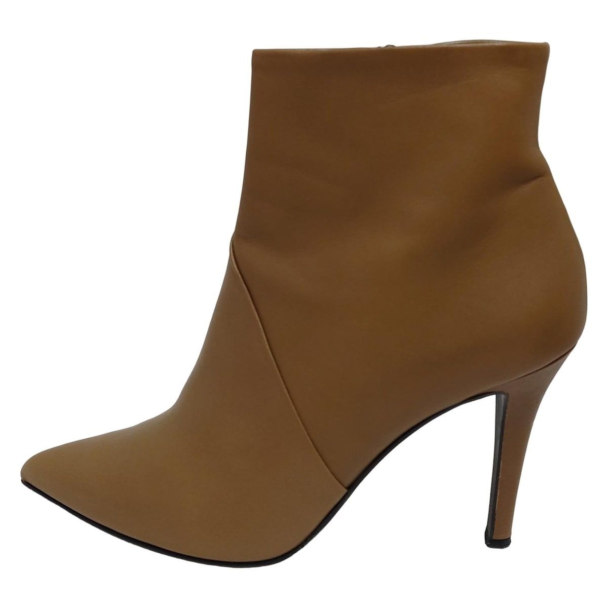 DIANA(ダイアナ) ショートブーツ 24 レディース - ベージュ レザー