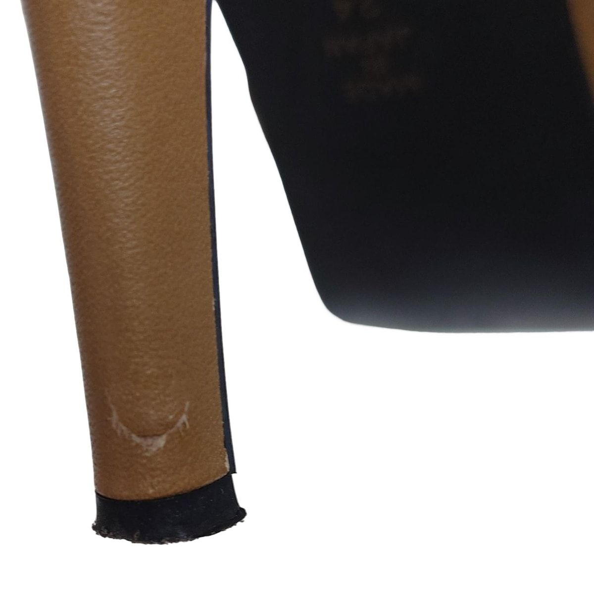 ダイアナ ベージュ レザー ショートブーツ サイドファスナー 24 美品