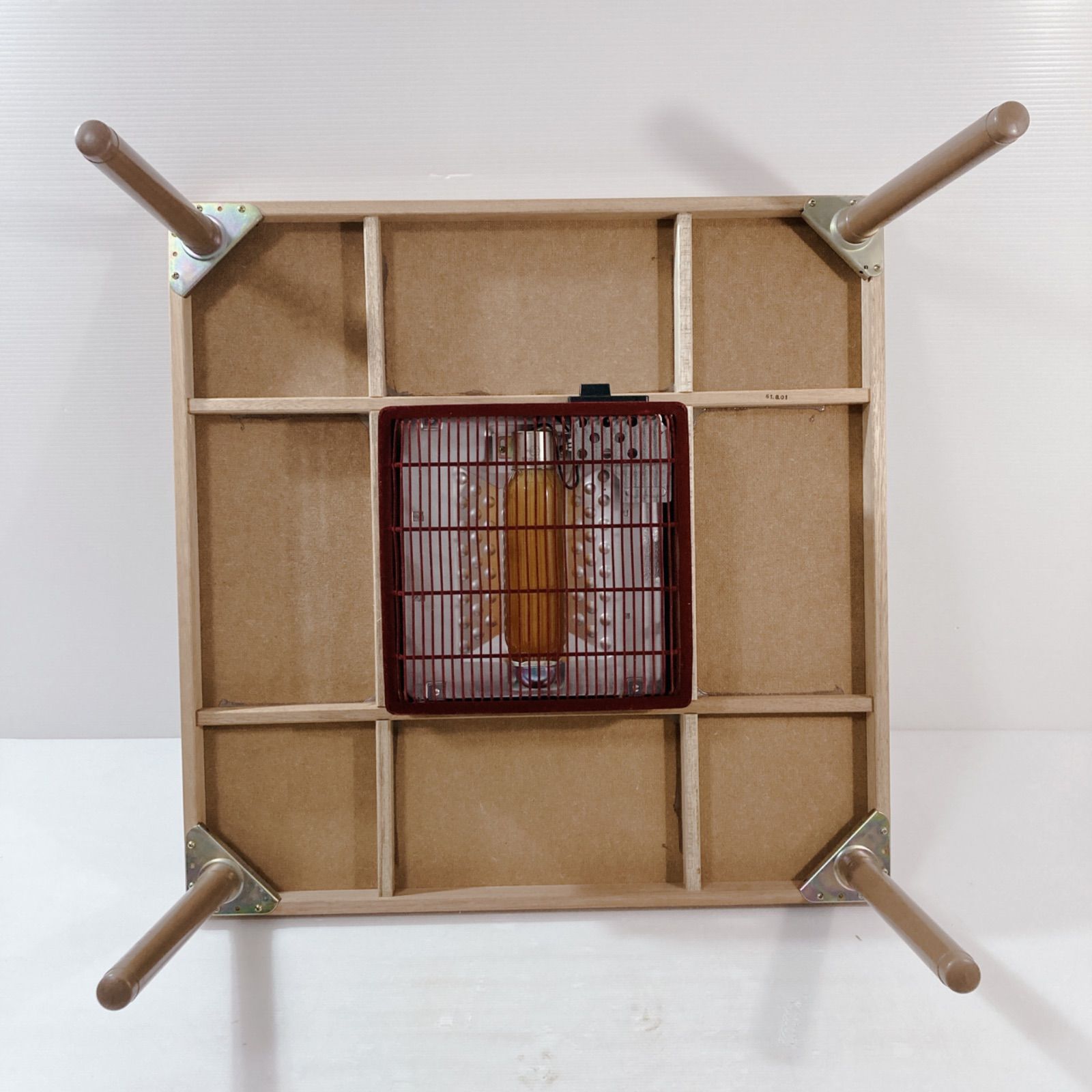 HORIE ホリエ 赤外線コタツ HU-704F ブラウン 昭和レトロ 暖房器具