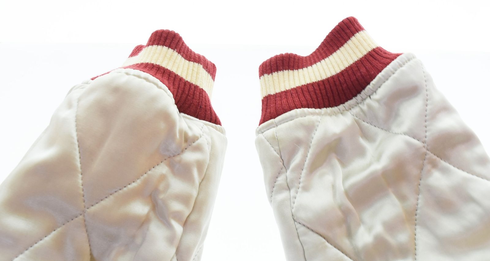 フラットヘッド THE FLAT HEAD リバーシブルキルティング 刺繍