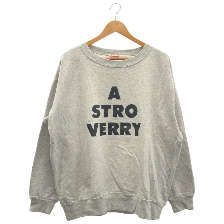 Spick - Span スピックアンドスパン ルーズロゴスウェット レディース グレー