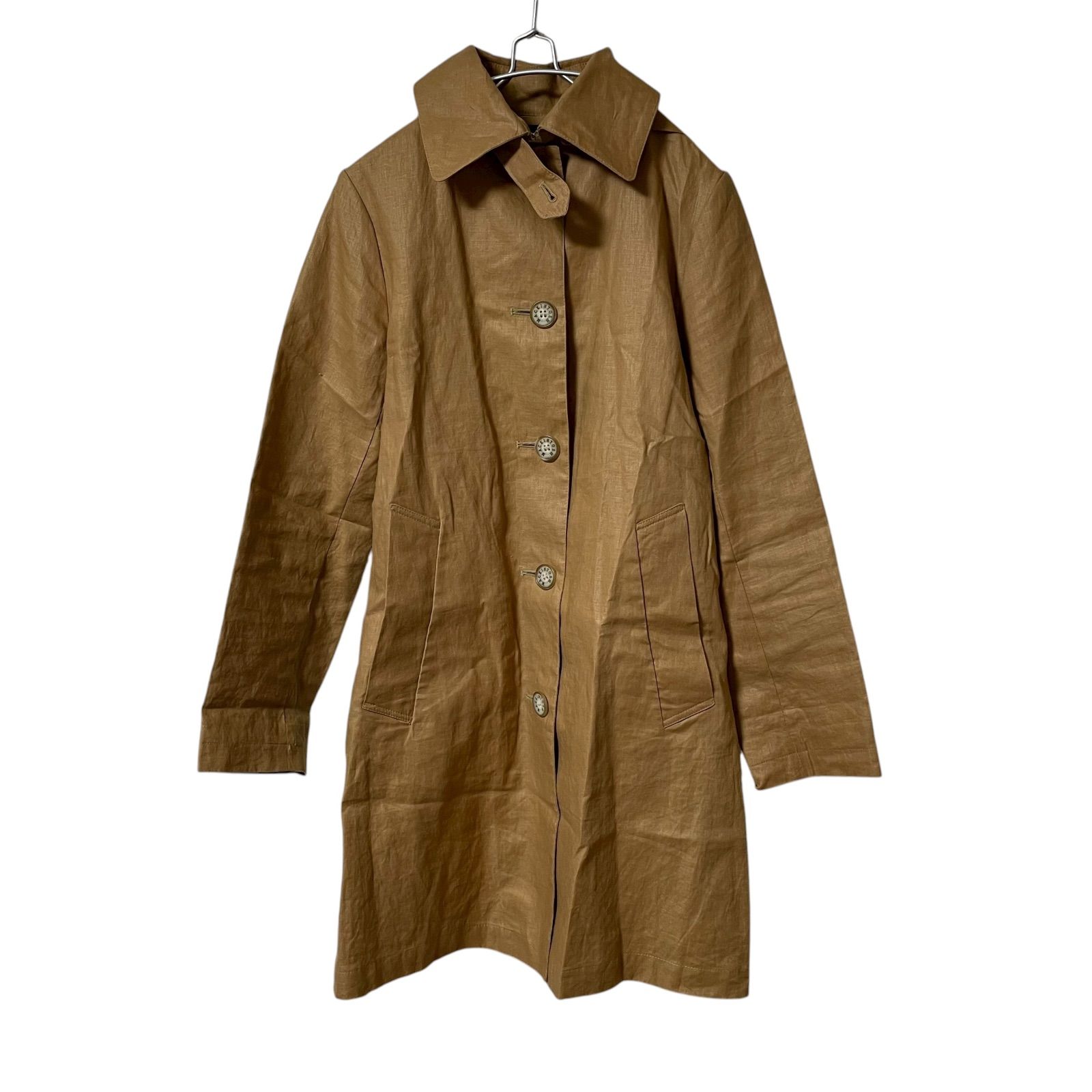 Z1596【美品】MACKINTOSH マッキントッシュ ステンカラーコート フード