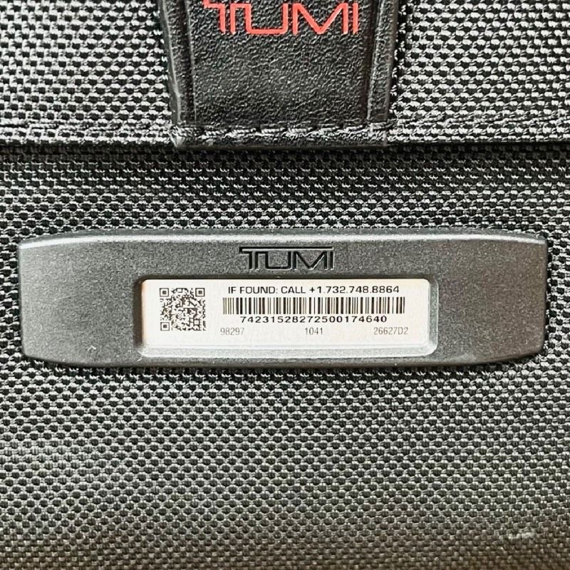 極美品】TUMI トゥミ ALPHA2 アルファ2 4ウィール デラックス ブリーフ